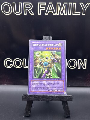 Yugioh Elemental Hero Thunder Giant DR3-EN216 Ultra Rare NM-image