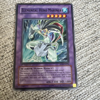 Elemental HERO Mariner [1st Edition] EOJ-EN034 YuGiOh Enemy Of Justice-image