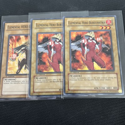 Elemental Hero Burstinatrix 1st editions-image