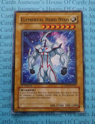 DP03-EN001 Elemental HERO Neos Yu-Gi-Oh Card 1st Edition-image