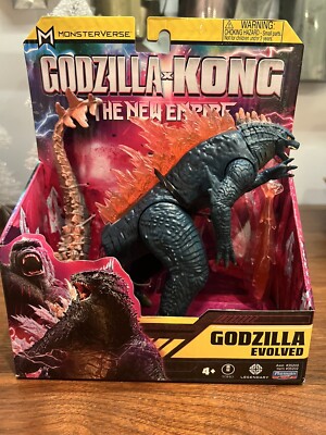 Playmates Godzilla x Kong The New Empire 6” GODZILLA EVOLVED Figure New 2024-image