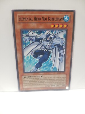 Elemental Hero Neo Bubbleman - Yu Gui Oh - Shadow Of Infinity - LP - Unlimited-image