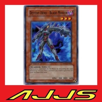 YuGiOh DESTINY HERO - BLADE MASTER DP05-EN008 1st Edition NM/M-image