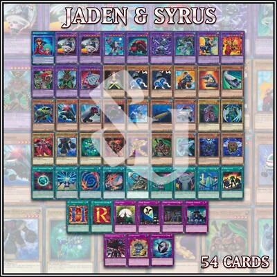JADEN & SYRUS DECK 54 | Signal Sparkman Expressroid UFORoid Hero Ring YuGiOh-image