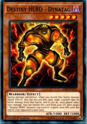 Destiny HERO - Dynatag LEHD-ENA10 Legendary Hero Decks 1st Edition-image