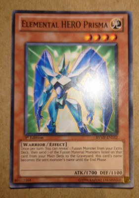 RYMP-EN012 Elemental HERO Prisma Yu-Gi-Oh Card 1st Edition-image