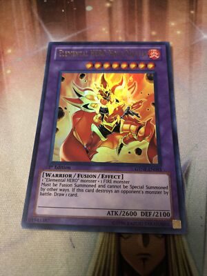Yugioh! VLP Elemental HERO Nova Master - GENF-EN093 - Ultra Rare - 1st Edition-image
