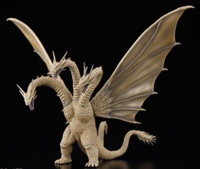 Monster King Ghidorah Figure 1991 Godzilla vs King Ghidorah Bandai Movie Japan-image
