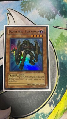 Yu-Gi-Oh Destiny Hero - Fear Monger CP06-EN002 Super Rare NM-image