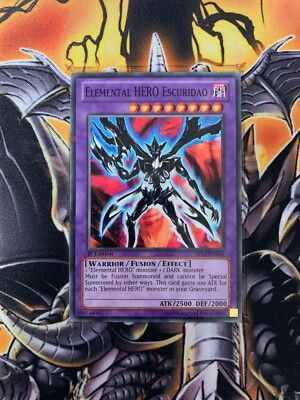 Yugioh SP13-EN046 Elemental Hero Escuridao Common 1st Edition-image