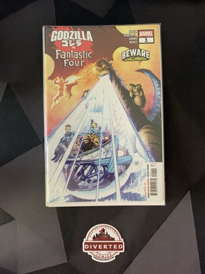Godzilla Vs. Fantastic Four #1 Cover A Adam Kubert | Marvel Comics (2513)-image