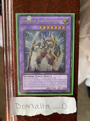 Yugioh: Elemental Hero Neos Knight EXVC-EN093 Ultimate Rare Unlimited Edition LP-image