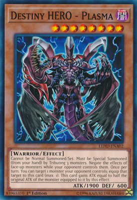 Destiny HERO - Plasma - LEHD-ENA02 -  Common - 1st Edition   -   Yugioh-image
