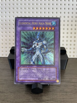 Yu-Gi-Oh! First Edition Ultra Rare Elemental Hero Aqua Neos POTD-EN031 1st Ed-image