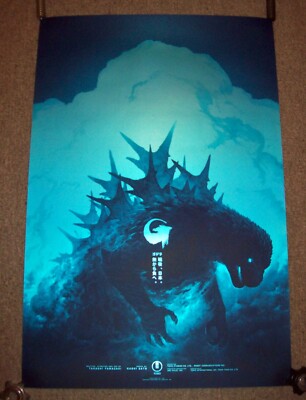 Godzilla Minus One Foil Poster #3/150 BNG Phantom City mondo bottleneck gallery-image