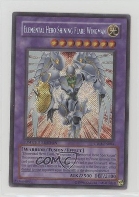 2006 Yu-Gi-Oh! Series 3 Elemental HERO Shining Flare Wingman #CT03-EN004 d7k-image