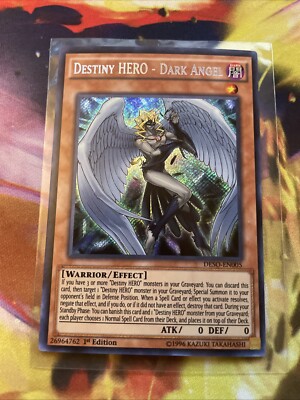 Destiny HERO - Dark Angel DESO-EN005 Destiny Soldiers 1st Edition-image