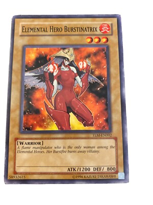 Yu-Gi-Oh! - Elemental Hero Burstinatrix  (TLM-EN002) - LP-image