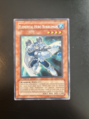 Elemental Hero Bubbleman CRV-EN014 Cybernetic Revolution 1st Edition-image