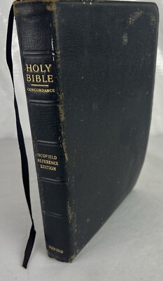 HOLY BIBLE Concordance SCOFIELD REFERENCE Edition Oxford Press - 1945-image