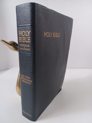 Holy Bible RSV Concordance Reference Edition 1959 Nelson VG-image