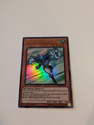 Yugioh - Elemental HERO Stratos BLHR-EN061 1st ed Ultra Rare-image