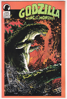 Godzilla King Of Monsters Special #1 Very Fine Plus 8.5 Dark Horse 1987-image