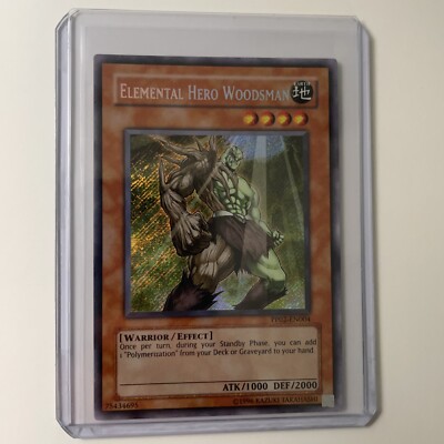 Elemental Hero Woodsman - PP02-EN004 - Secret Rare Holo Unlimited NM-Mint-image