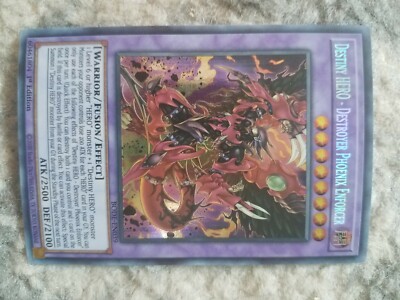 1st edition yugioh card mint condition never played-image