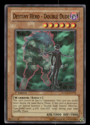Destiny Hero - Double Dude POTD-EN012 Power of the Duelist 1st Edition-image