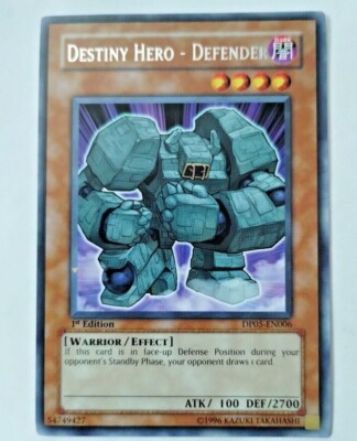 Yu-Gi-Oh! TCG Destiny Hero - Defender Duelist Pack 5: Aster Phoenix DP05-EN006 …-image
