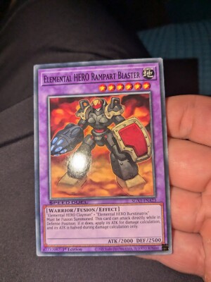 Yu-Gi-Oh! ELEMENTAL HERO RAMPART BLASTER - 1st Edition SGX1-ENA23   # 47 -image