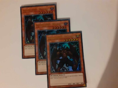 3 x Destiny Hero - Malicious (PLAYSET) ULTRA RARE 1st Ed NM LEHD-ENA04-image