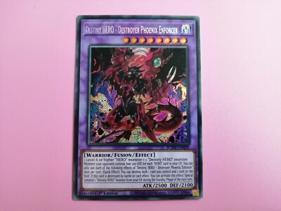 Yugioh Destiny Hero - Destroyer Phoenix Enforcer	BODE-EN039	Secret Rare-image