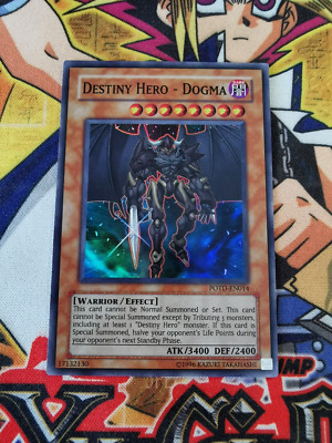 Destiny Hero - Dogma potd-en014 Unltd Ed (LP/MP) Super Rare Yu-Gi-Oh!-image