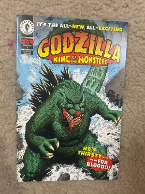 Godzilla King of the Monsters #1 (1995) Dark Horse Art Adams-image