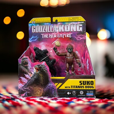 2024 Playmates Godzilla x Kong The New Empire SUKO WITH TITANUS DOUG NEW-image