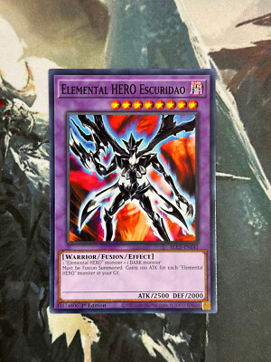 Yugioh Elemental HERO Escuridao Common BLC1-image