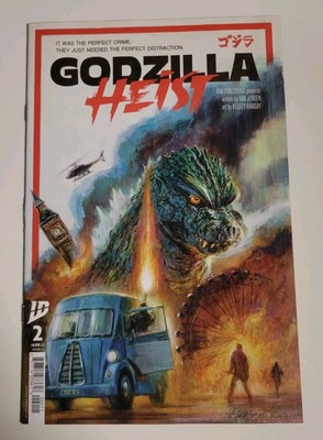 Godzilla: Heist #2 04/02/2025 VF+ Cover A (Eggleton) IDW PUBLISHING-image