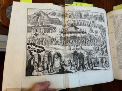 1747 Green's Collection of Voyages & Travels CHINA Korea TIBET w/ 62 MAPS Plates-image