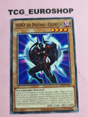 DESTINY HERO - CELESTIAL ● YUGIOH ● OP18 ● COMMON ● PORTUGUESE ● NM ● #148-image