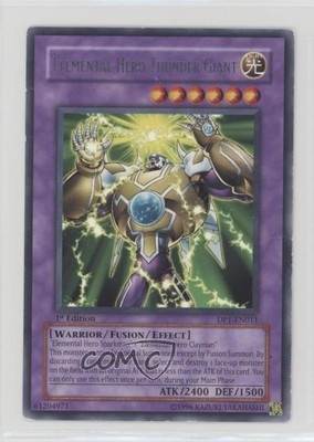 2006 Yu-Gi-Oh! - Duelist Pack: Jaden Yuki Elemental HERO Thunder Giant 12ka-image