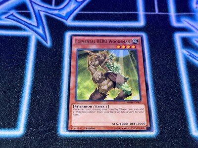 Elemental HERO Woodsman - SDHS - Common - 1st Edition - MP-image