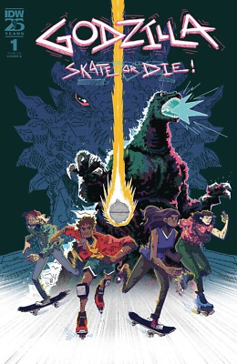 Godzilla Skate Or  #1 IDW 1st Print Cover A 2024-image
