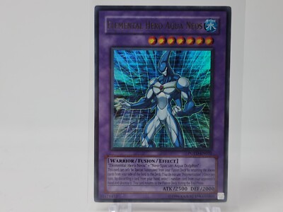 Yu-Gi-OH! Elemental Hero Aqua Neos POTD-EN031 Unlimited Ultra Rare NM-image
