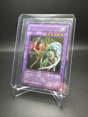YUGIOH Elemental Hero Flame Wingman UTR TOM-EN035 1st Edition Silver NM-image