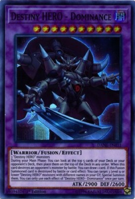 Destiny HERO - Dominance (DANE-EN031) - Super Rare - 1st Edition-image
