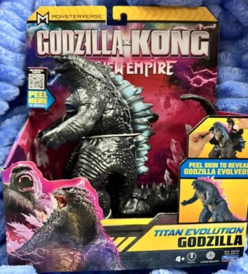 Playmates Godzilla x Kong The New Empire 7” Godzilla Titan Evolution Toy New-image