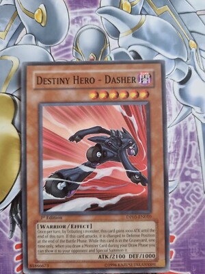Yu-Gi-Oh! TCG Destiny Hero - Dasher Duelist Pack 5: Aster Phoenix DP05-EN010 1st-image