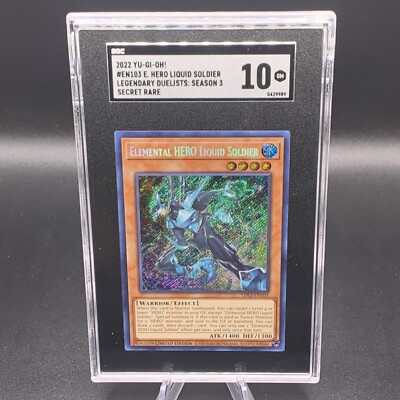 Yu-Gi-Oh! TCG Elemental HERO Liquid Soldier Legendary Duelists: Season 3 SGC 10-image
